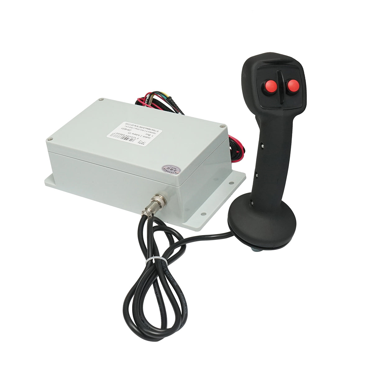 Joystick with 2 electric buttons 12V and control module