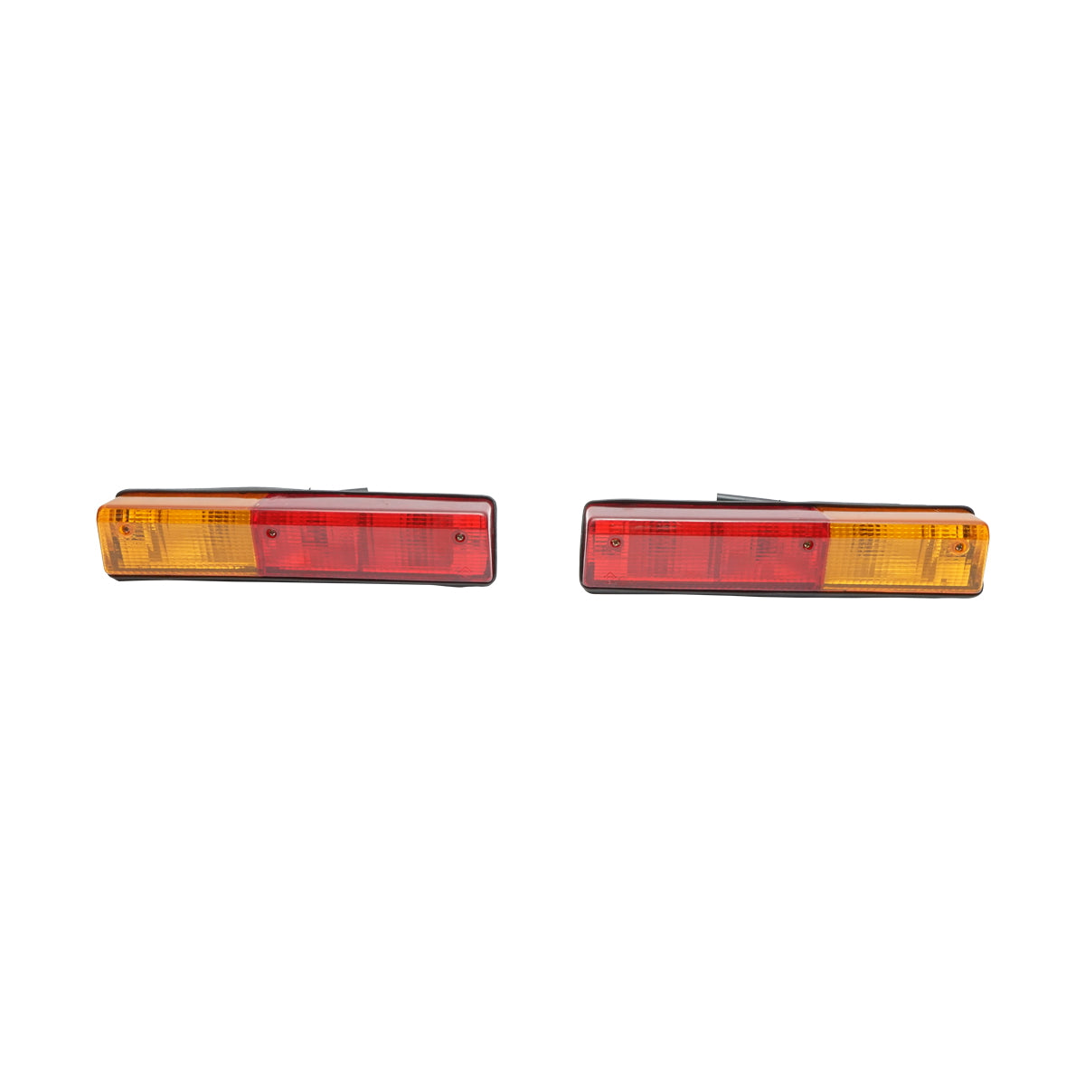 Rear light set 12V stop and signaling left/right 301x65x100mm