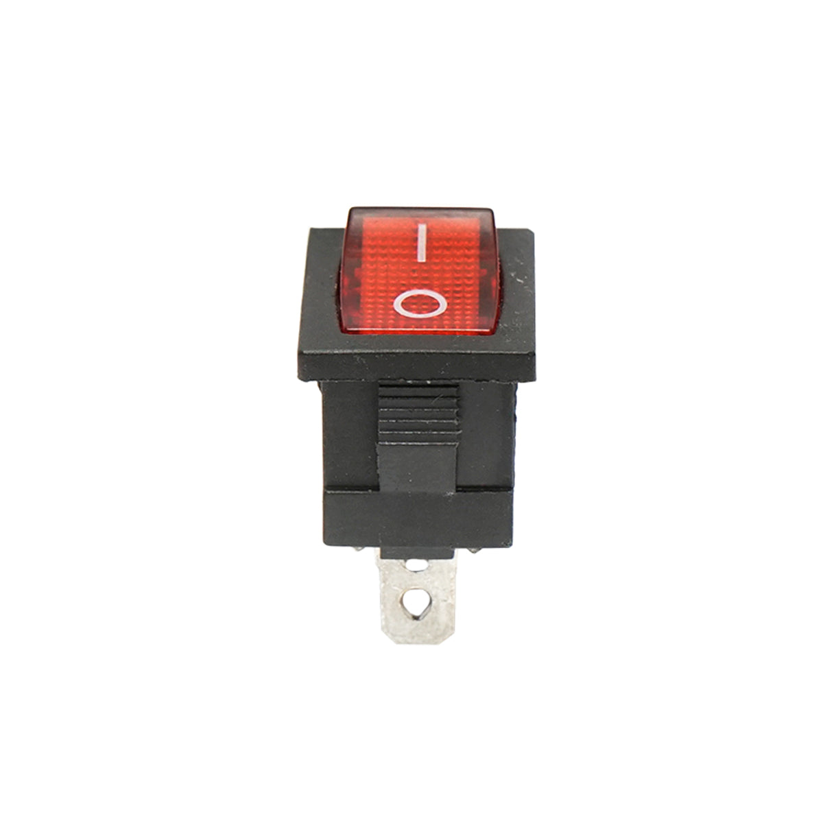 On-off switch button 125V/10A-250V/6A with 3 pins Breckner Germany