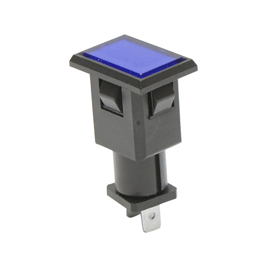 Blue dashboard lamp/witness Breckner Germany