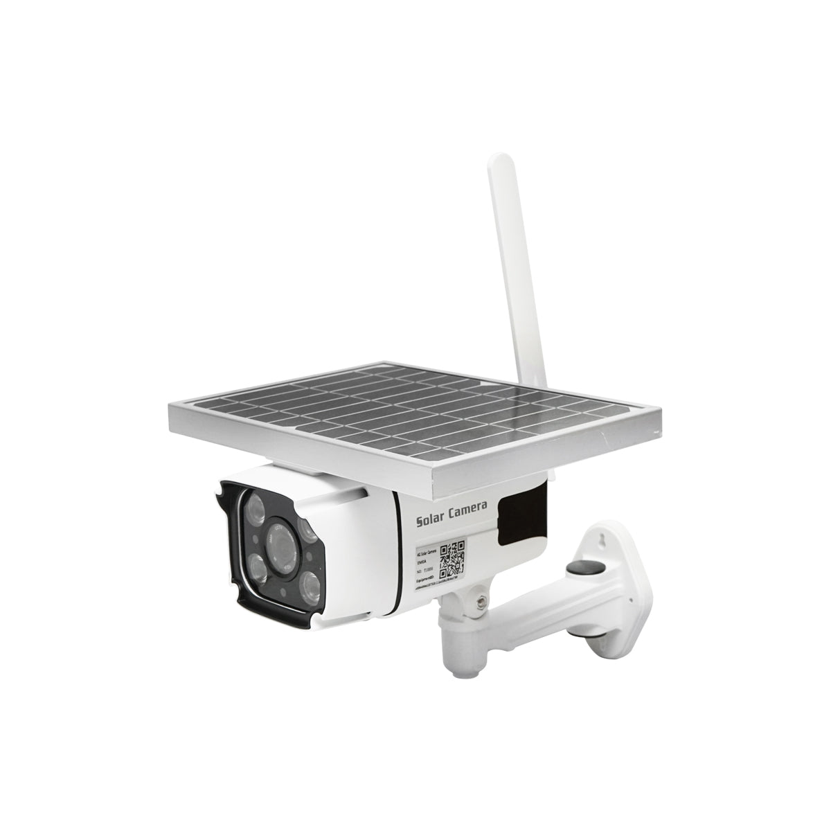4G surveillance camera with solar panel designed for areas without electricity (farms, cabins, fishing places)