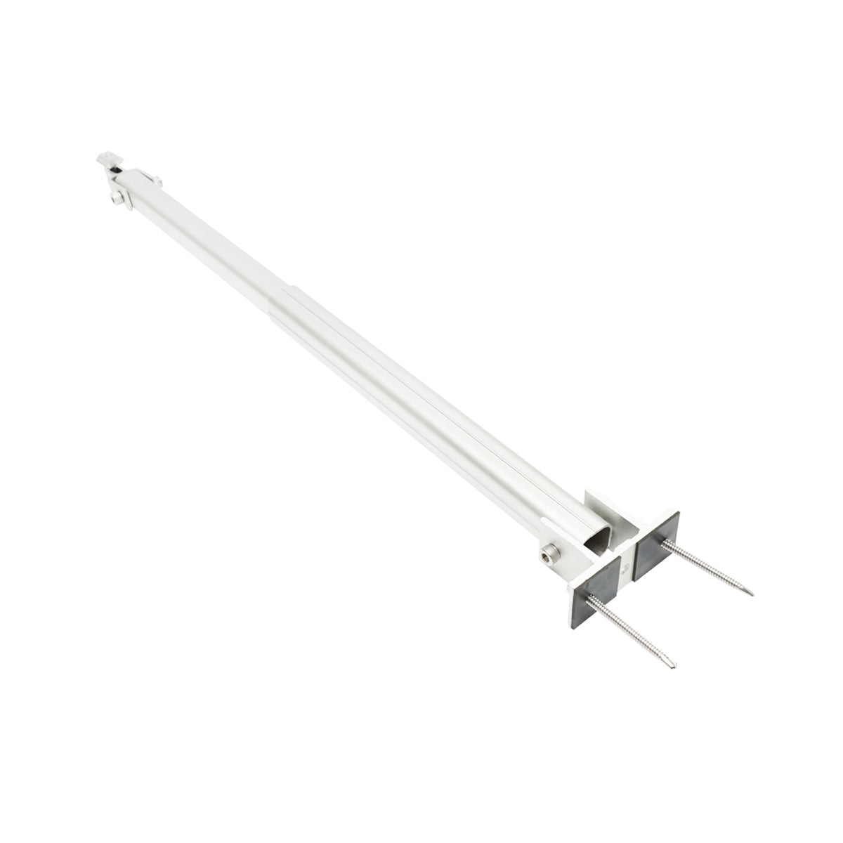 Adjustable rear leg 15-30 degrees solar panel mounting system A Breckner Germany