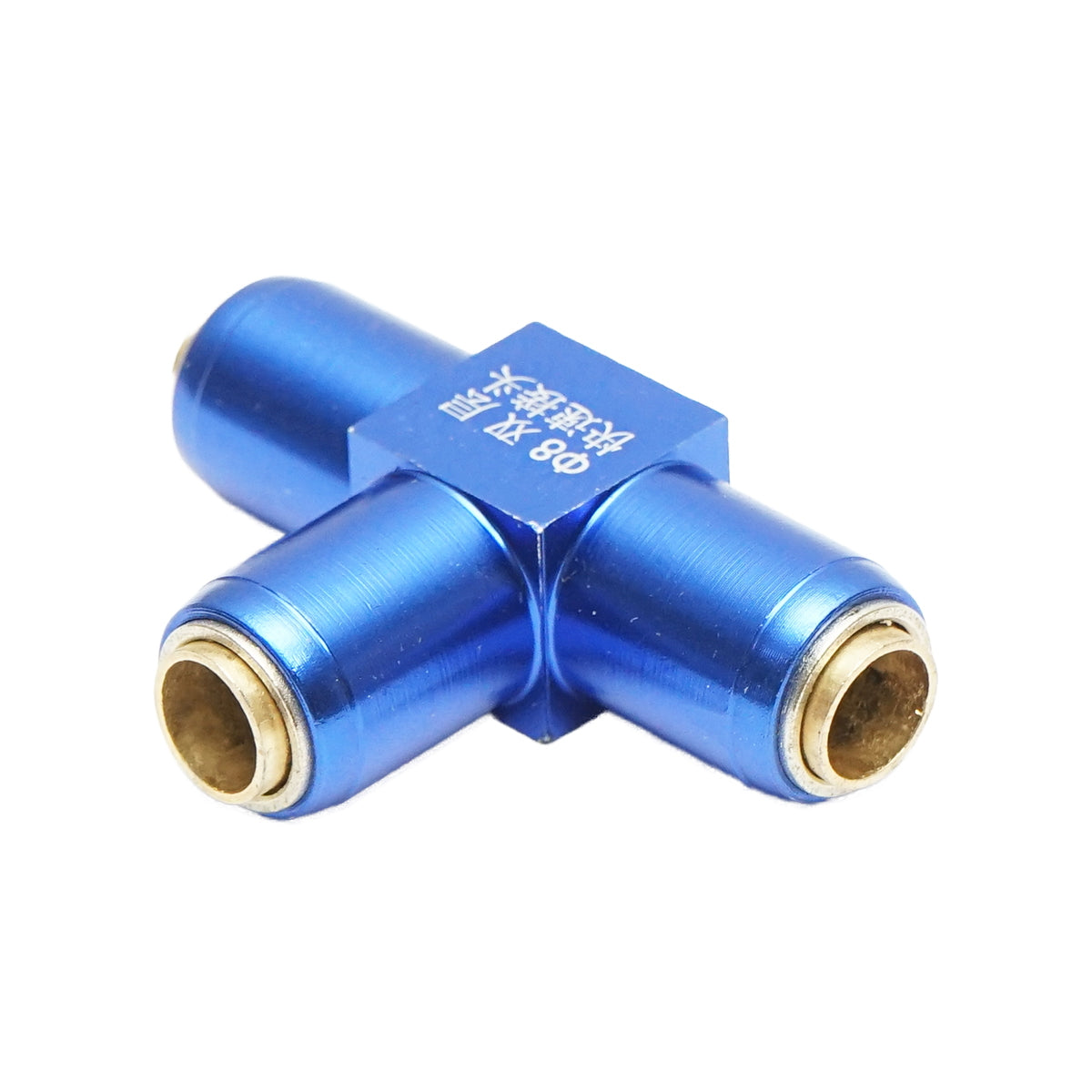 Quick connector T copper 8