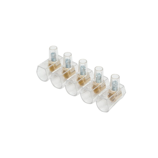 Terminal block 41A 500V, 5 poles 6mm Leader