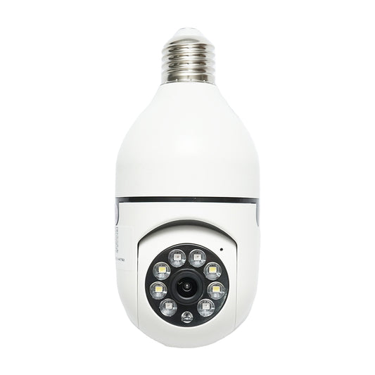 Smart-bulb PTZ surveillance camera, WIFI 2.4G 1080P, E27 bulb type with motion sensor and Tuya application Breckner Germany