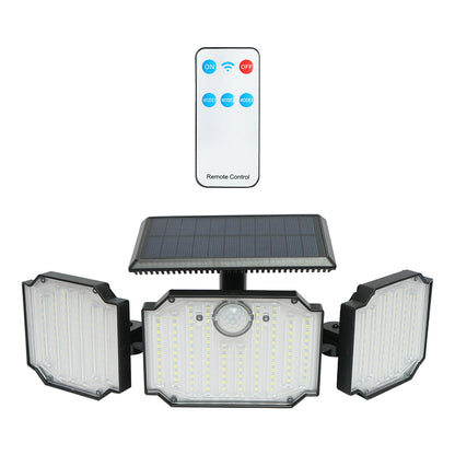 LED lamp with solar panel, remote control, and 2000mAh battery, IP65 Breckner Germany