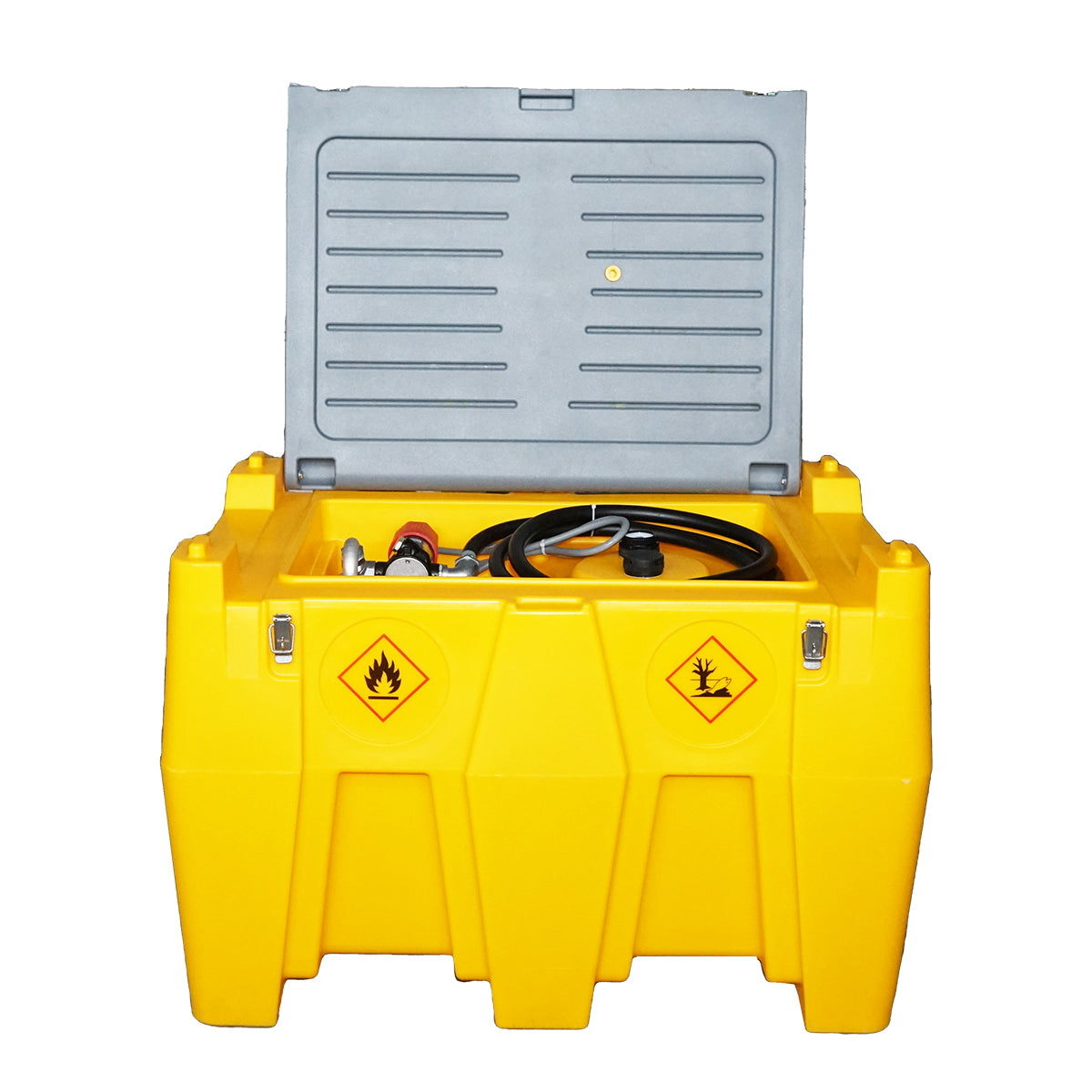 480L diesel tank with 12V/200W transfer system, flow rate 60L/min, Breckner Germany