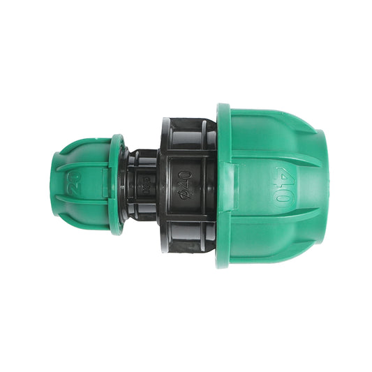 Connector, reduced coupling joint D40x20mm PN10 Bar for irrigation systems