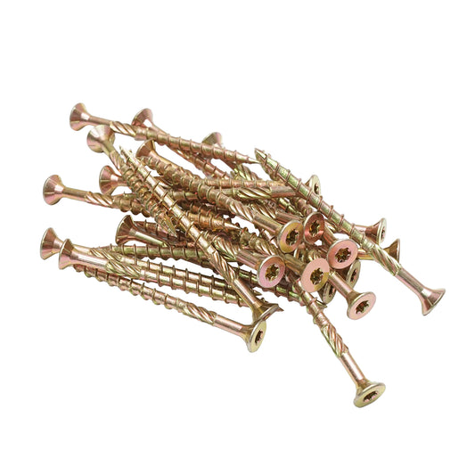 Self-tapping wood screw with a countersunk head 6x80mm torx type TX30, 200 pcs/box