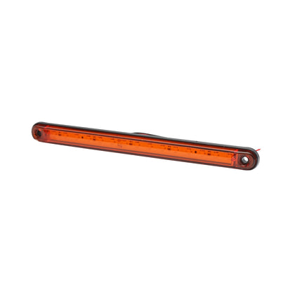 Yellow LED side lamp 240mm 12-24V Breckner Germany