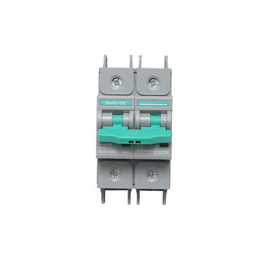 Automatic circuit breaker for solar panels 2P, 125A 600VAC Suntree