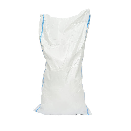 White raffia bag 100x55cm. 50 grams