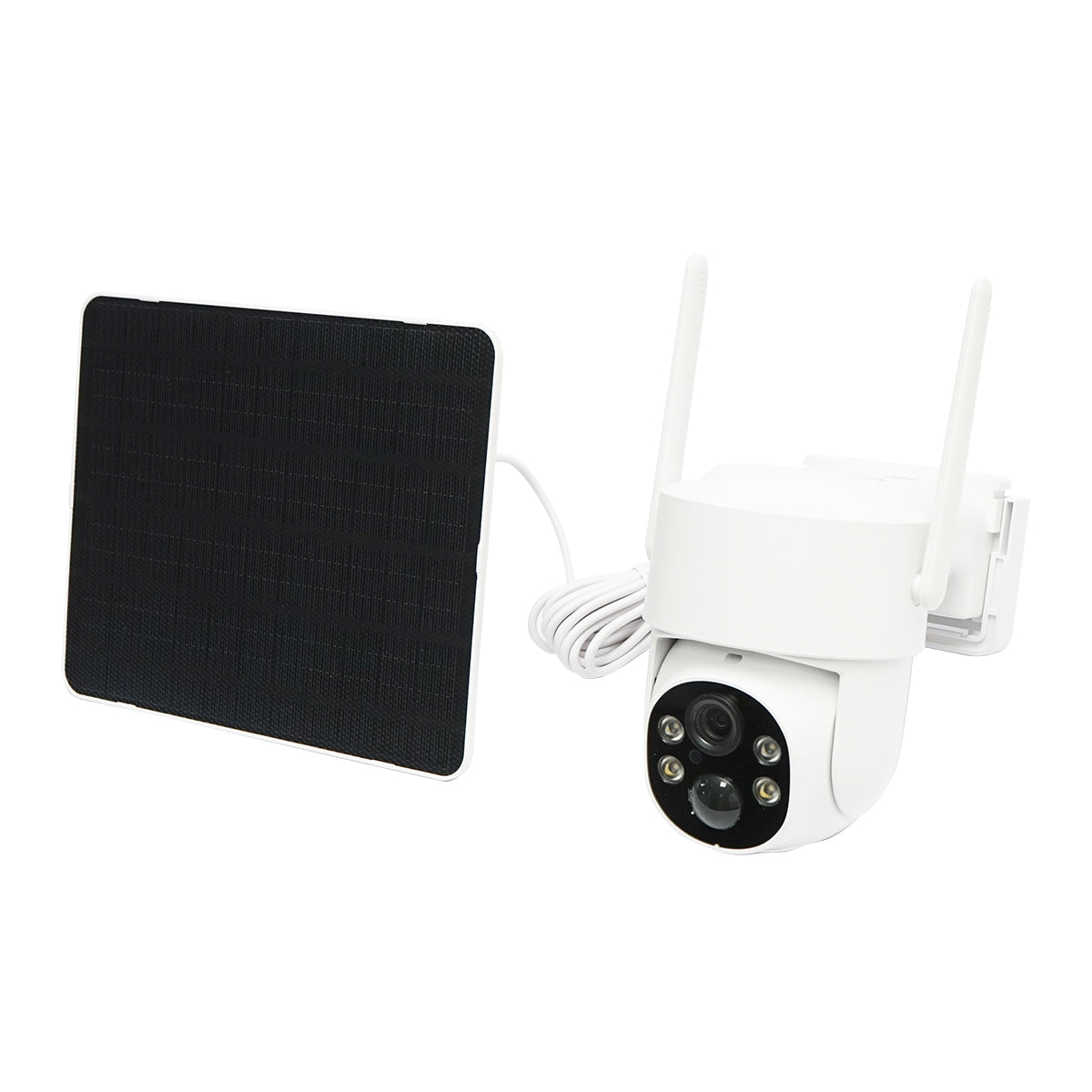 4MP surveillance camera, 4G WIFI rotating with 5W solar panel, PTZ, 1080P, UBOX