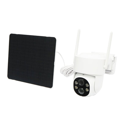 4MP surveillance camera, 4G WIFI rotating with 5W solar panel, PTZ, 1080P, UBOX