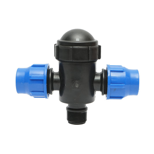 Plastic filter with mesh 30x30mmx1 tol for irrigation systems