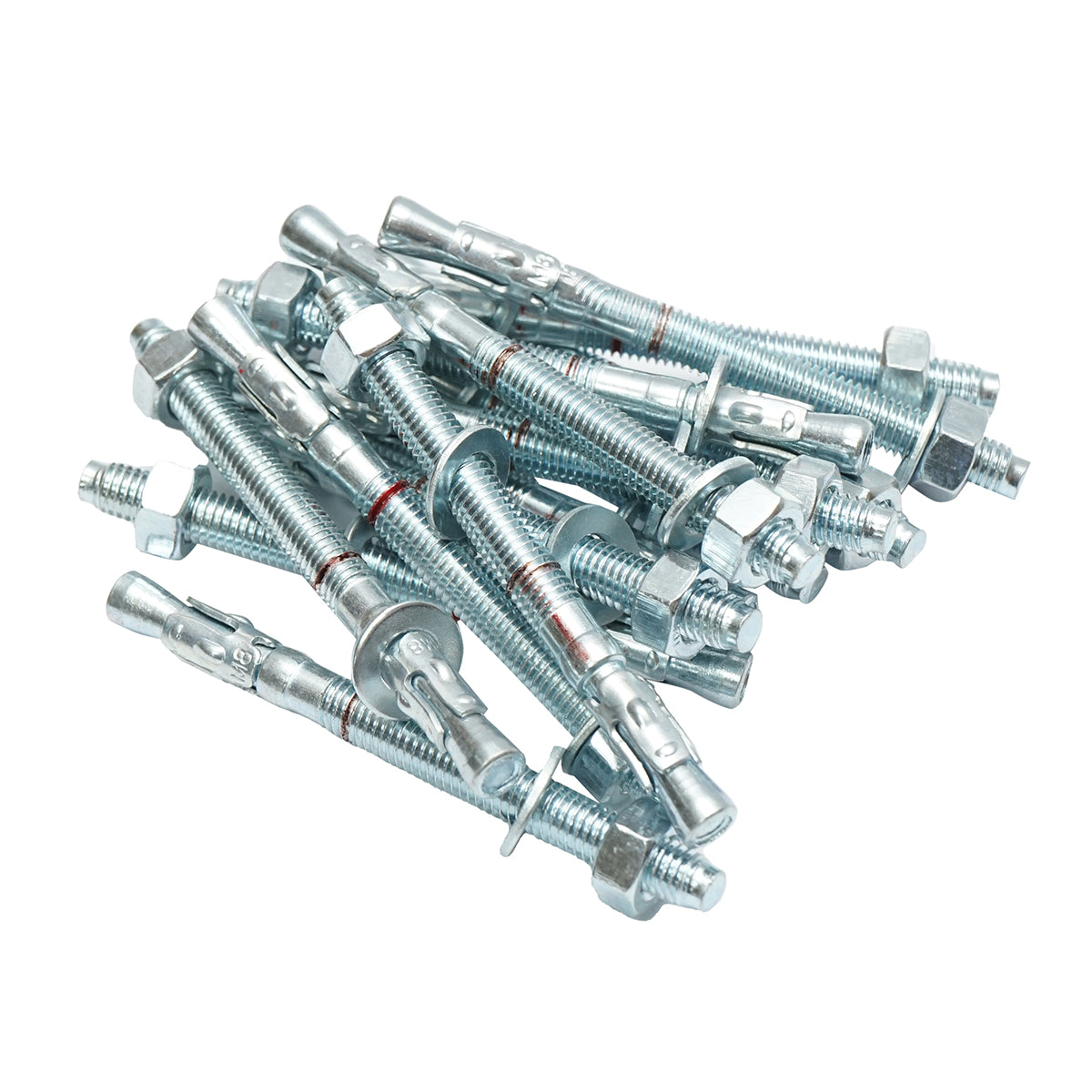 Anchor with cylindrical collar and M8x95mm clamp, 70 pcs/box