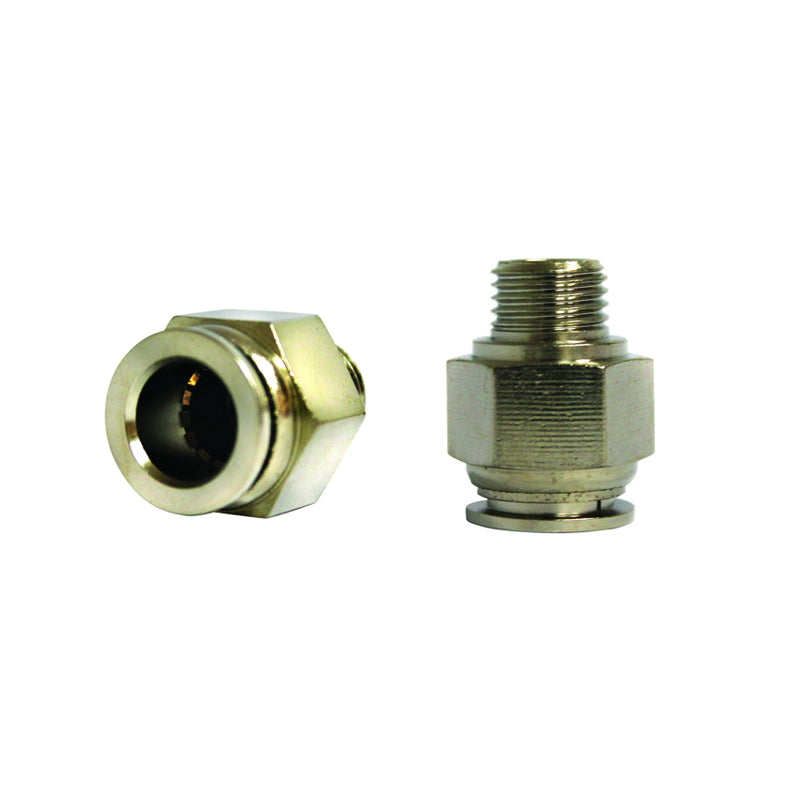 The quick right metal connector and metal screw Fi 12 with M14.