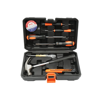 Combined tool and equipment set 8 pieces