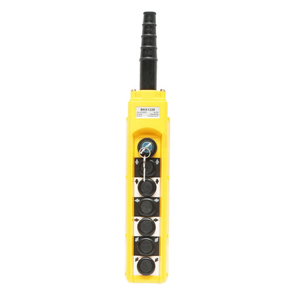 Industrial remote control with 6 commands and general contact with key 380V Breckner Germany