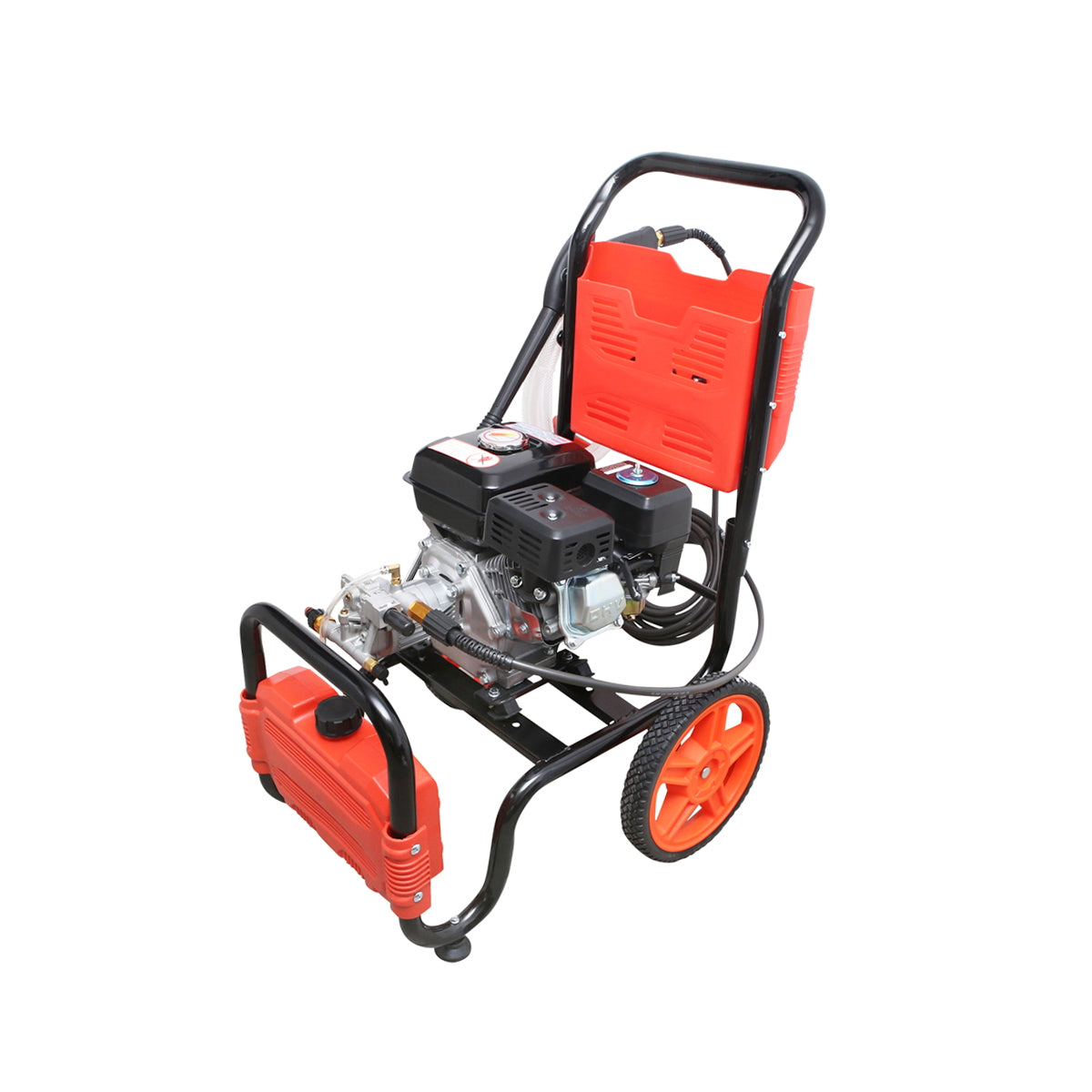 Gas pressure washer 7HP, 200 Bar, flow rate 500l/H with hose and Thor gun