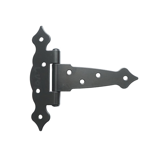 Decorative black hinge T5, 130mm
