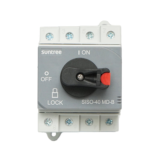 Load switch, on/off switch for photovoltaic systems 4P, 32A, 1500kV Suntree