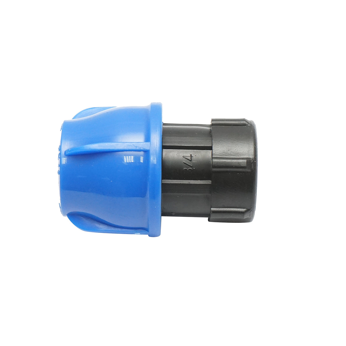 Internal thread compression fitting D25mmx3/4 inch, PN16 for irrigation systems