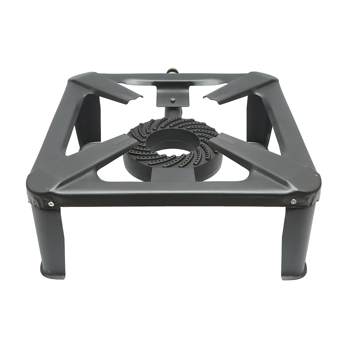 Pirostrie, square gas burner with 4 legs 400x400x106mm