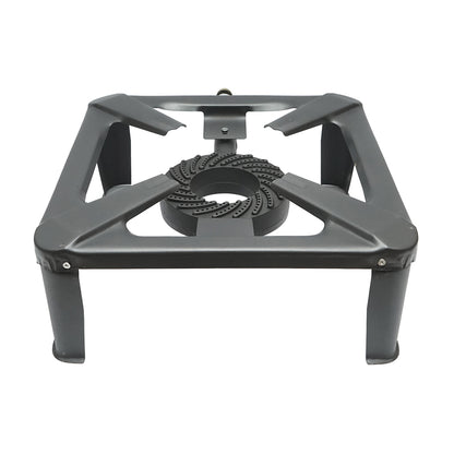 Pirostrie, square gas burner with 4 legs 400x400x106mm