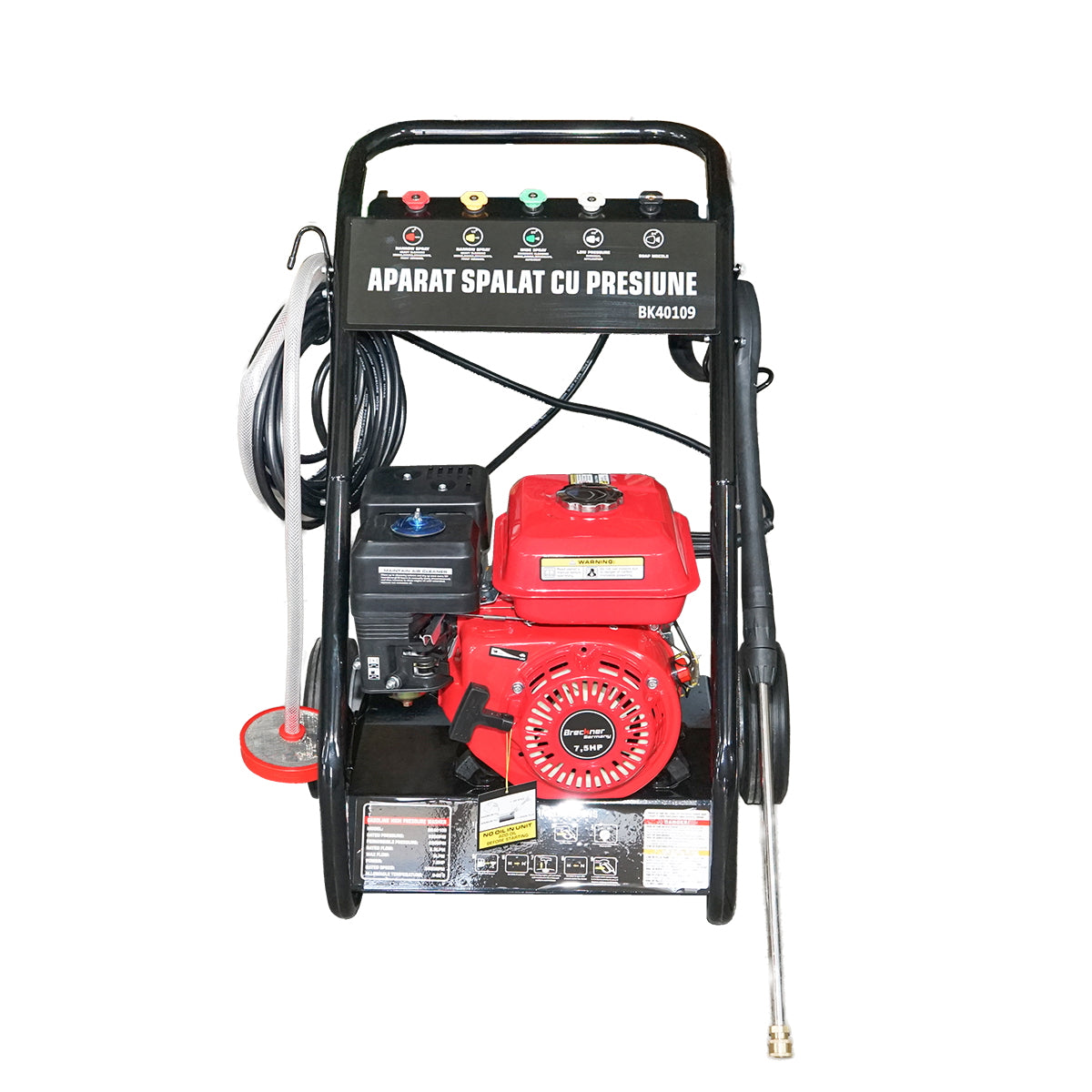 Pressure washer 7.5HP 18 mpa with hose and pistol Breckner Germany
