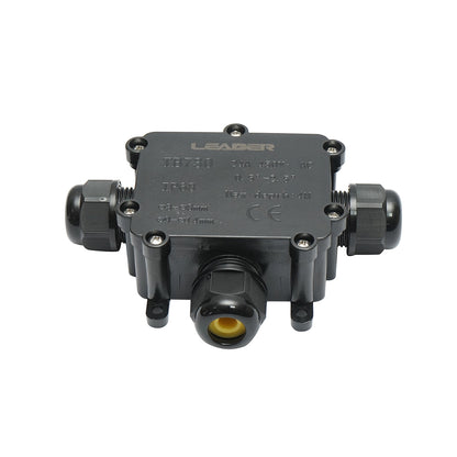 Sealed junction box with presets 24A 450V AC, 3 ways 3-14mm IP68 Leader