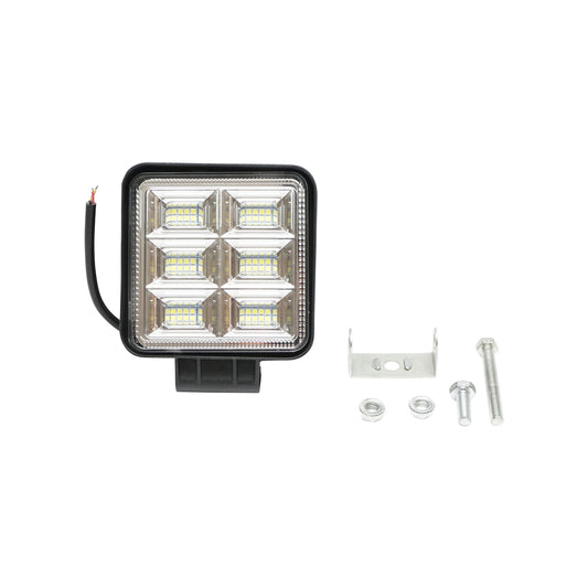 Square LED projector with 6 SMD zones 64W 12V/24V 10-30V Breckner Germany