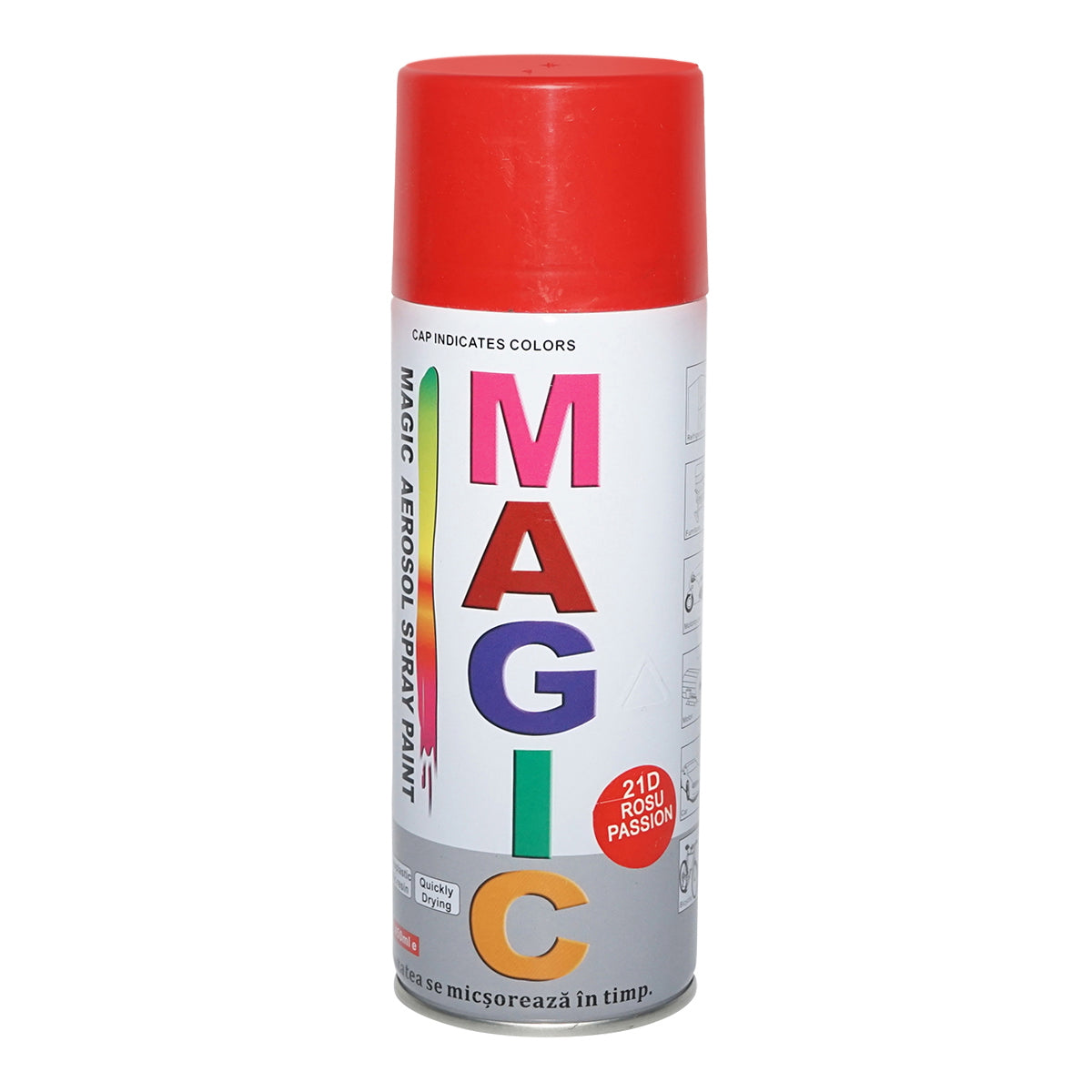Magic red passion spray paint 21D 450 ml