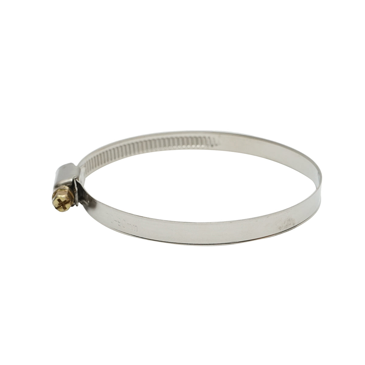 Adjustable stainless steel hose collar 70-90A