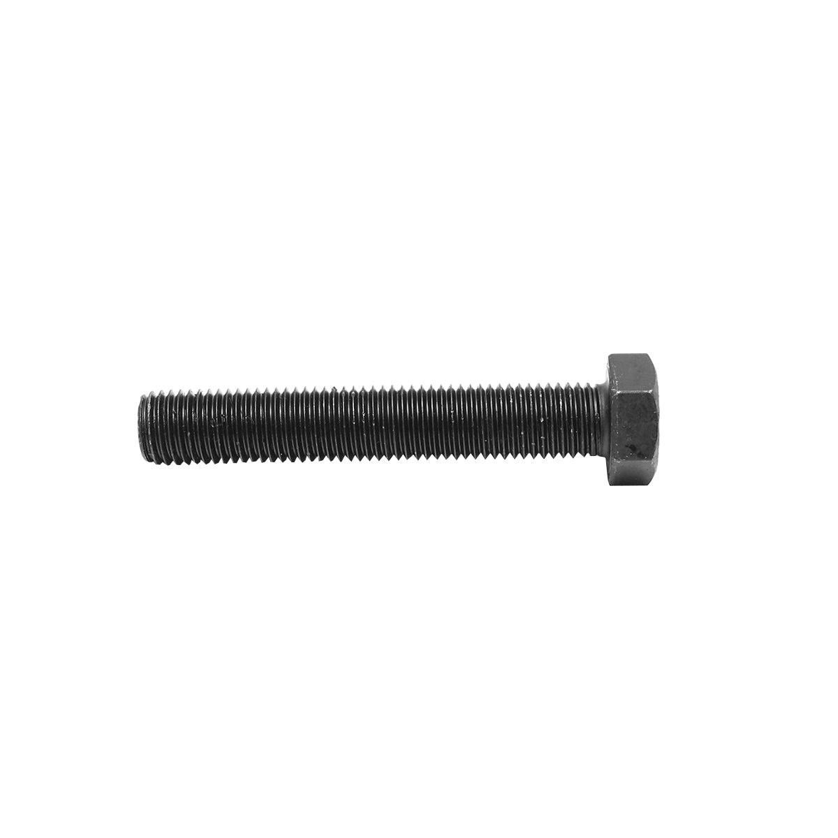 Black screw with hexagonal head DIN 933 M20x120 G10.9 10 pieces/bag