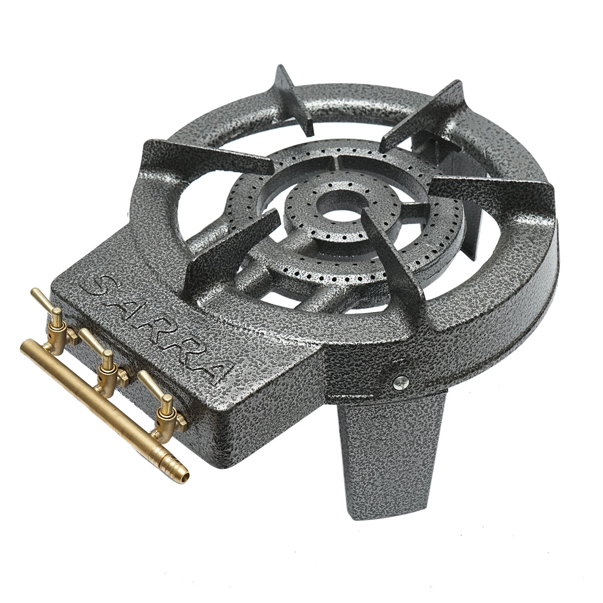 Pirostrie, cast iron gas burner with 3 legs 300x107mm
