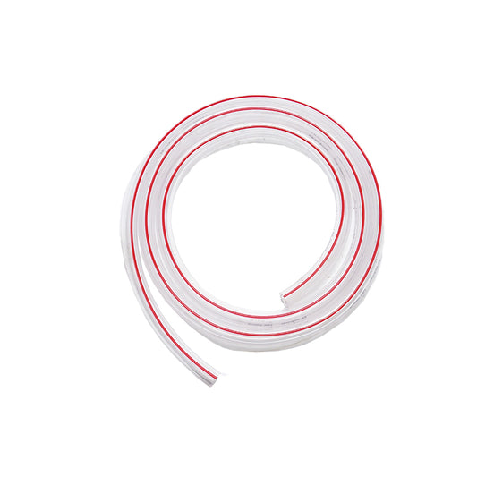 Simple transparent vacuum hose 2.5m for Breckner Germany milking machine