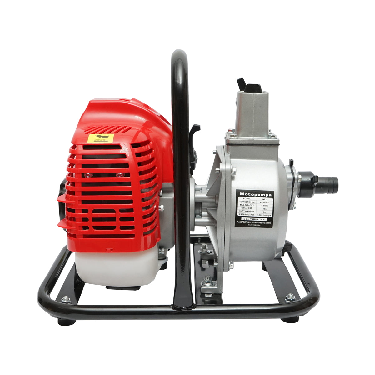 Gasoline pump 1.5HP, 1 inch, flow rate 6.5m3/h, depth 8m, height 30m Breckner Germany