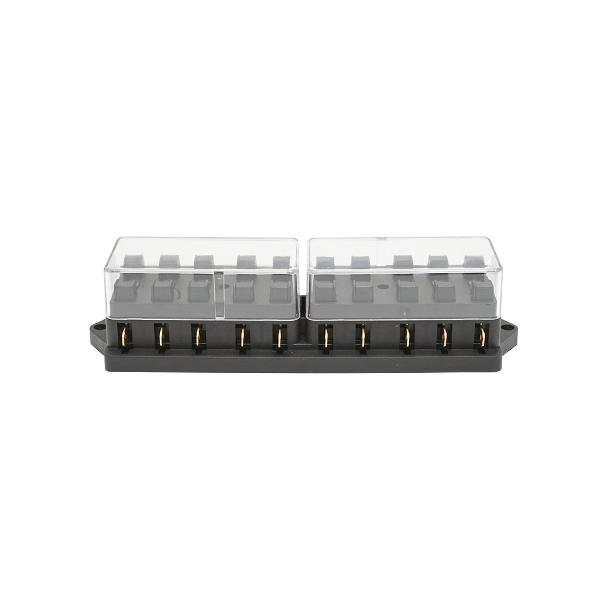 Flat fuse box with 10 slots Breckner Germany
