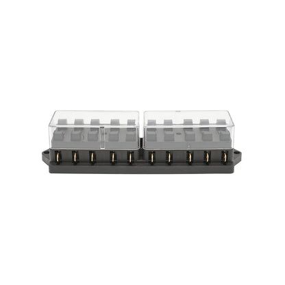 Flat fuse box with 10 slots Breckner Germany