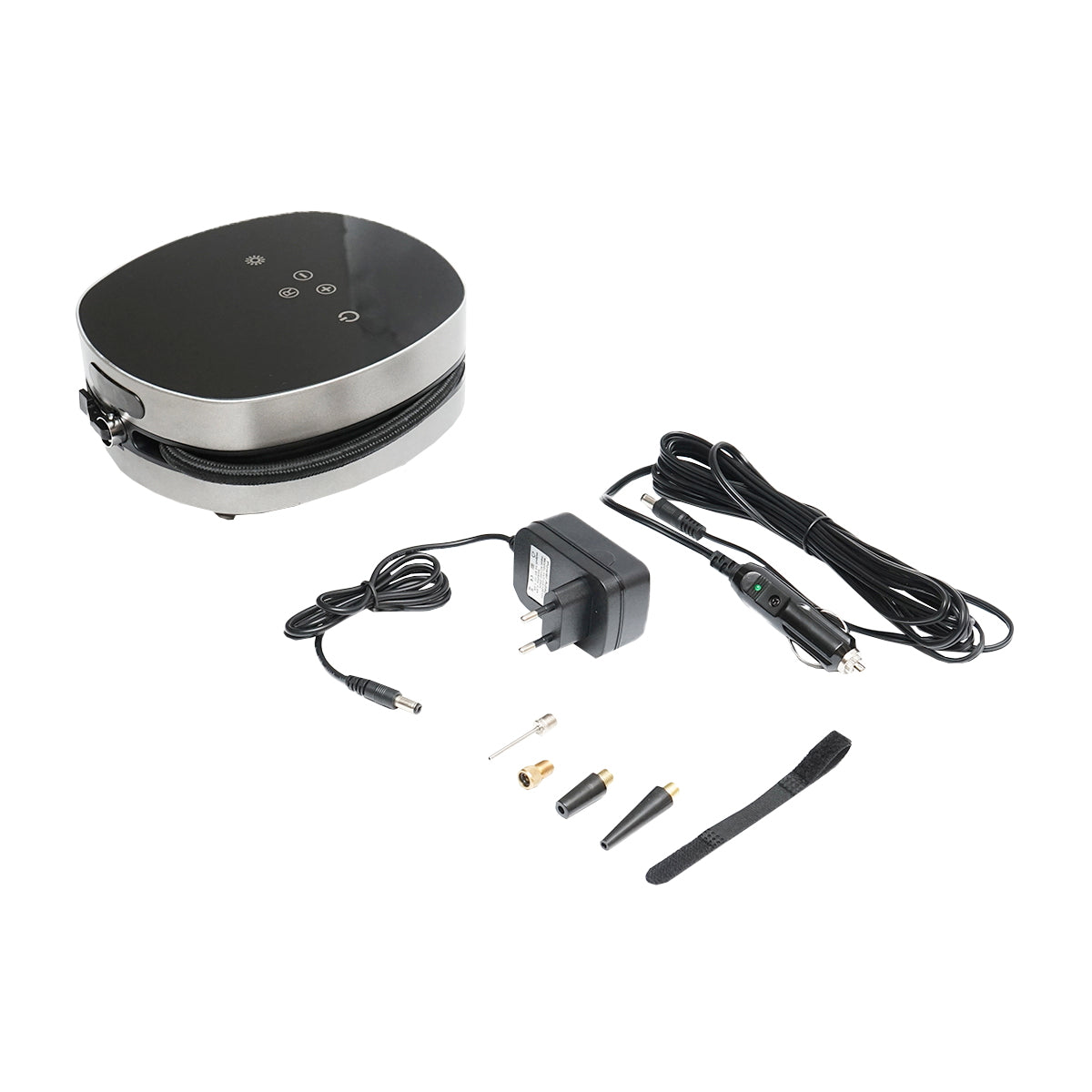 Air compressor with touch screen, 2500mAh battery, maximum pressure 8.27 Bar, power supply voltage 12.6V/1A, wireless Breckner Germany