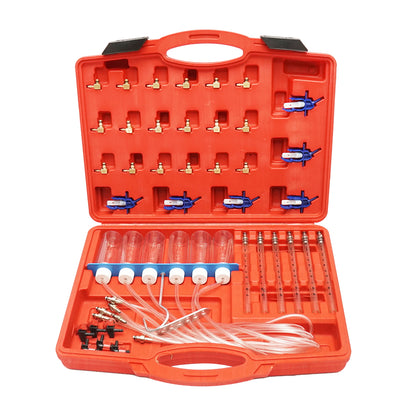 Diagnostic testing kit for common rail injectors Bosch, Denso, Delphi, Siemens and flow meters set for diesel engines Breckner Germany