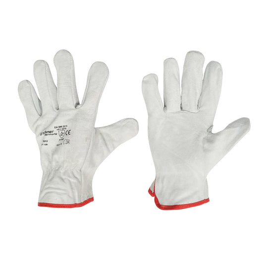 Bovine leather work gloves No. 10