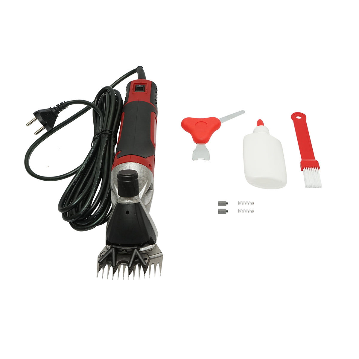 Professional sheep shearing machine 220V/50-60Hz, 990W 2400rpm, treated steel blade and aluminum head