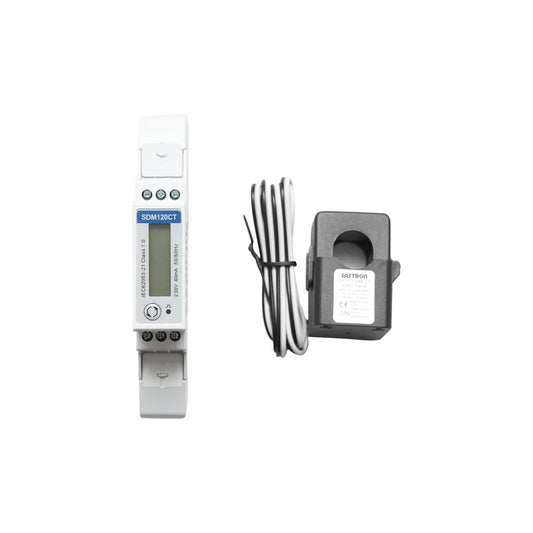 Deye smart meter kit 220V, 40A, single-phase with digital fuse split core SDM120CT
