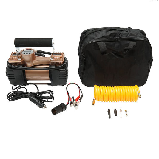 12V 180W air compressor for inflating tires, 150PSI, 45l/min, 3m cable for car cigarette lighter Breckner Germany