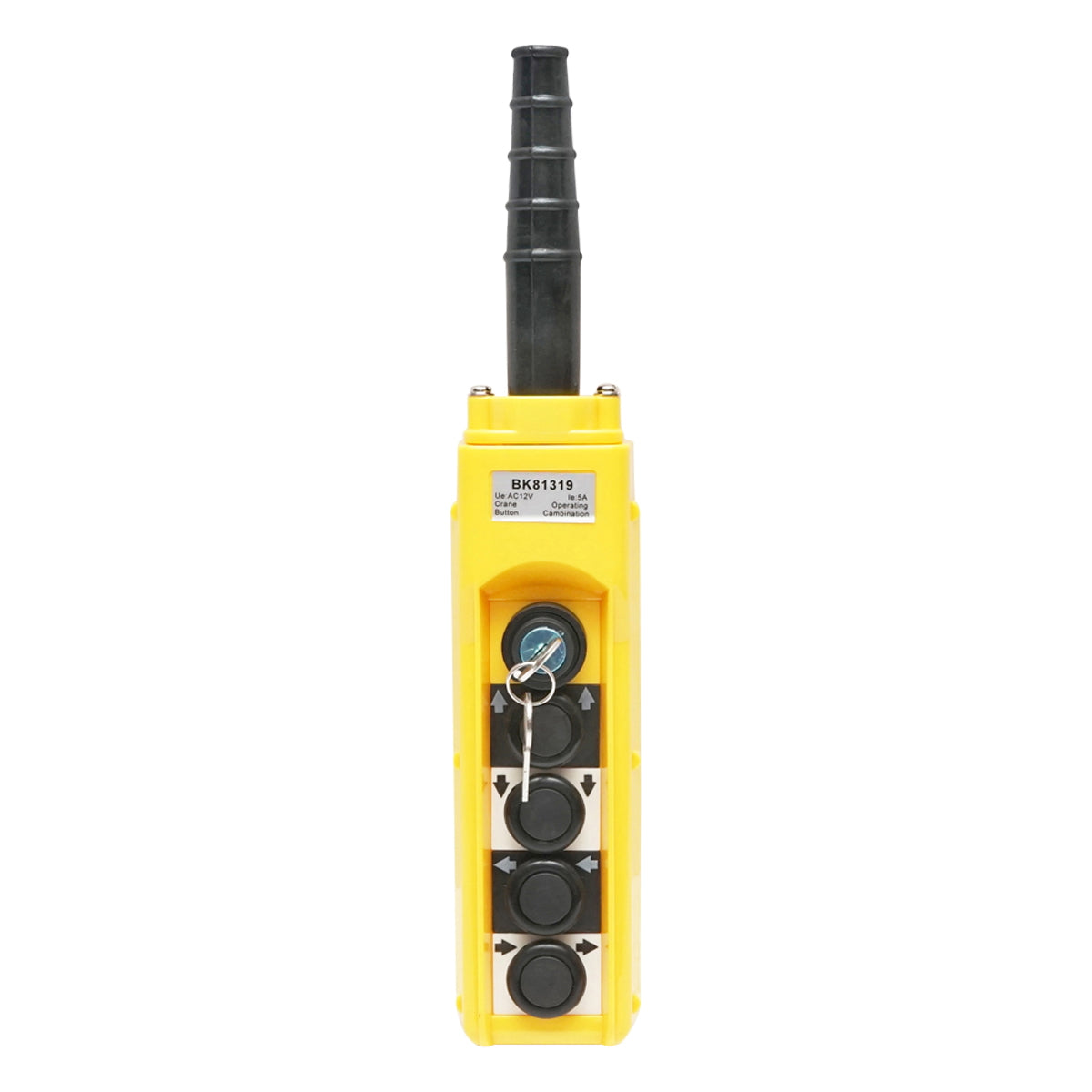 Industrial remote control with 4 commands and general contact with key 12V Breckner Germany