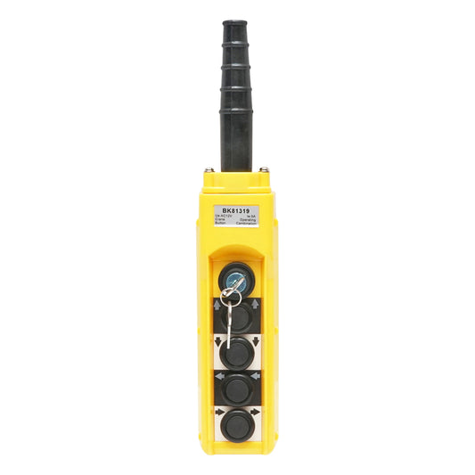 Industrial remote control with 4 commands and general contact with key 12V Breckner Germany