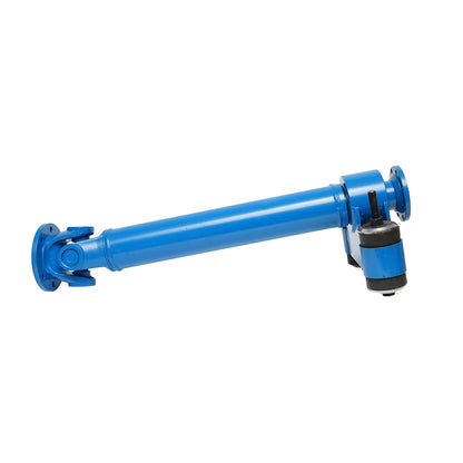 Front transmission shaft length 780mm, flange 10x12mm, with new model bearing for Forestry Tractor, Perkins