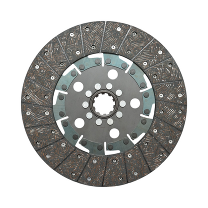 Clutch disc New Holland, Ford D=330mm, Z=10 OEM code E3NN7550DA, 333008710, 1864600304, 333003210, 82011594, 83937184, 87554548, FNN7550A, 81826679, 81864816, 82004599, 82011593, 83919100, 83983642